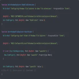 Dotfiles [Windows 11]